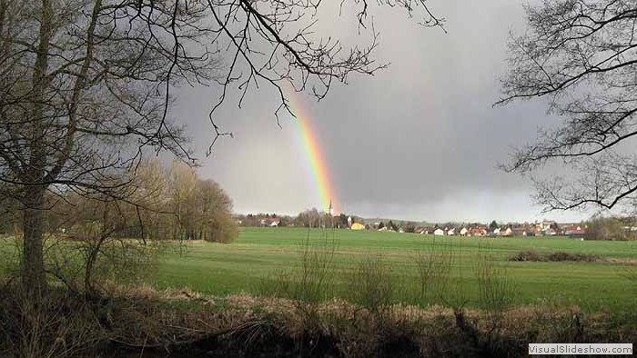 Regenbogen über Moosbach