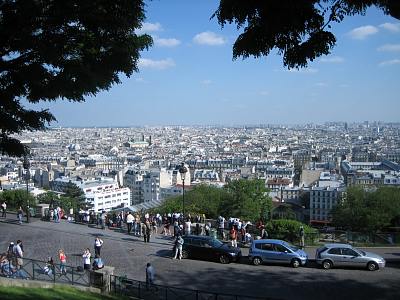 11-Montmartre Blick auf Paris