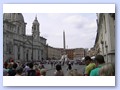 Einzug in den Piazza Navona
