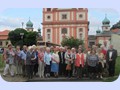 Gruppenfoto vor der Wallfahrtskirche
