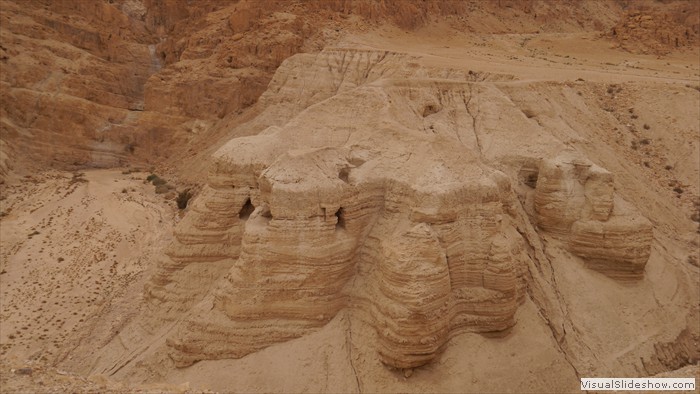 Höhlen in Qumran