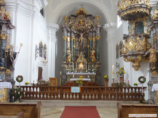 Osterschmuck in  Moosbach-Wieskirche