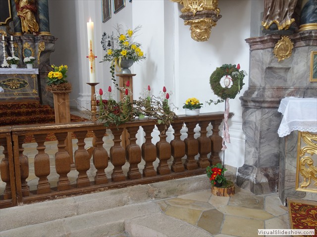 Osterschmuck in  Moosbach-Wieskirche